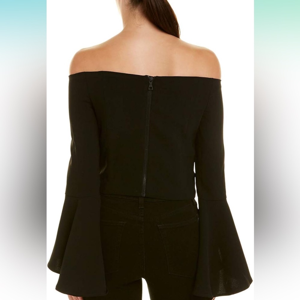 Bardot Solange bell sleeve off the shoulder XS - Picture 2 of 5